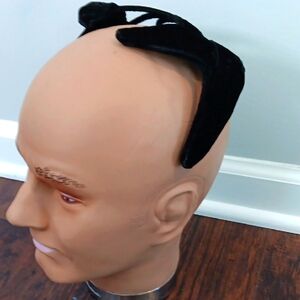 Vintage Black Velvet Headband